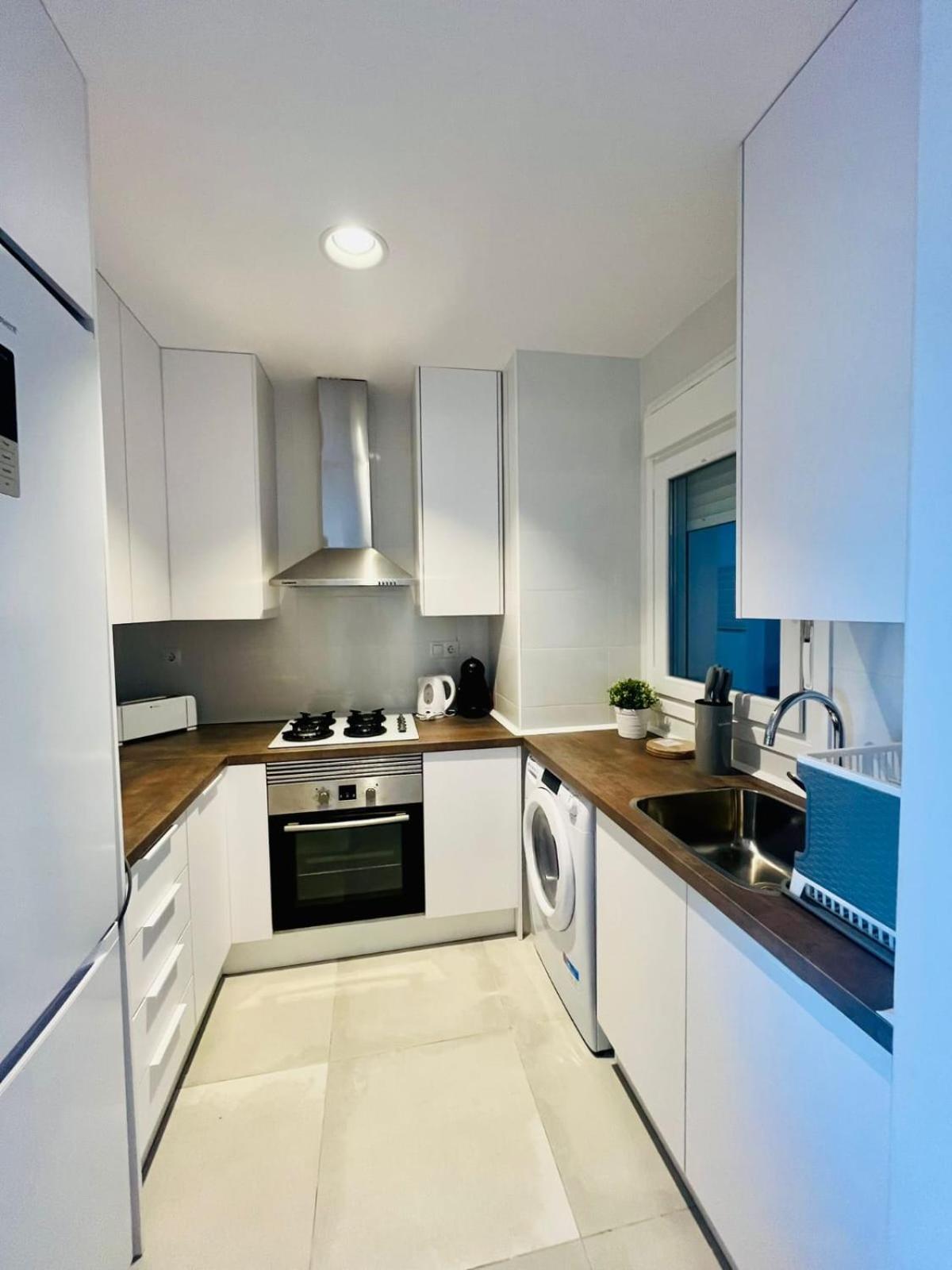 Apartamento 1º Linea De Playa 3 Dormitorios El Puerto  外观 照片