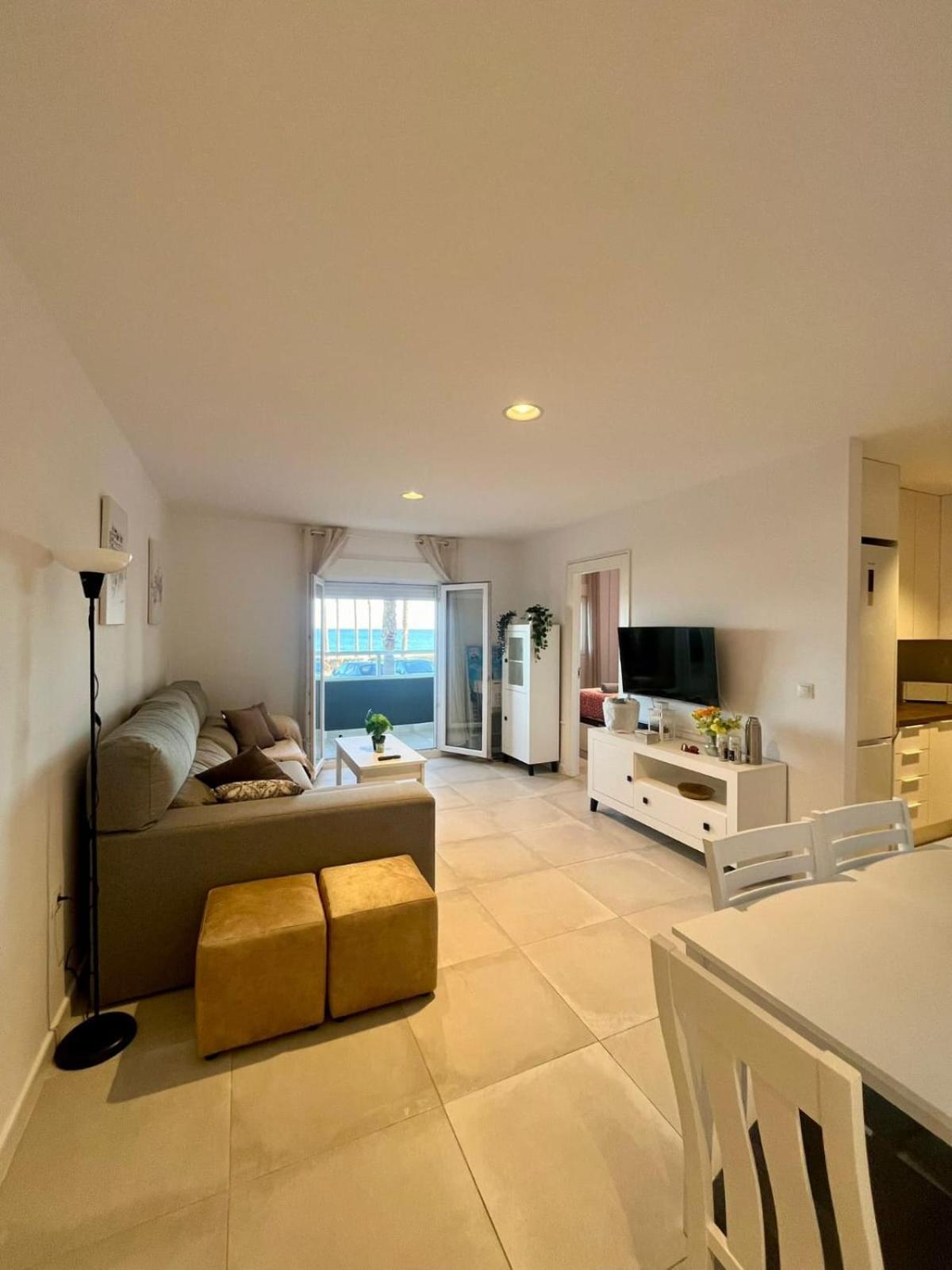 Apartamento 1º Linea De Playa 3 Dormitorios El Puerto  外观 照片