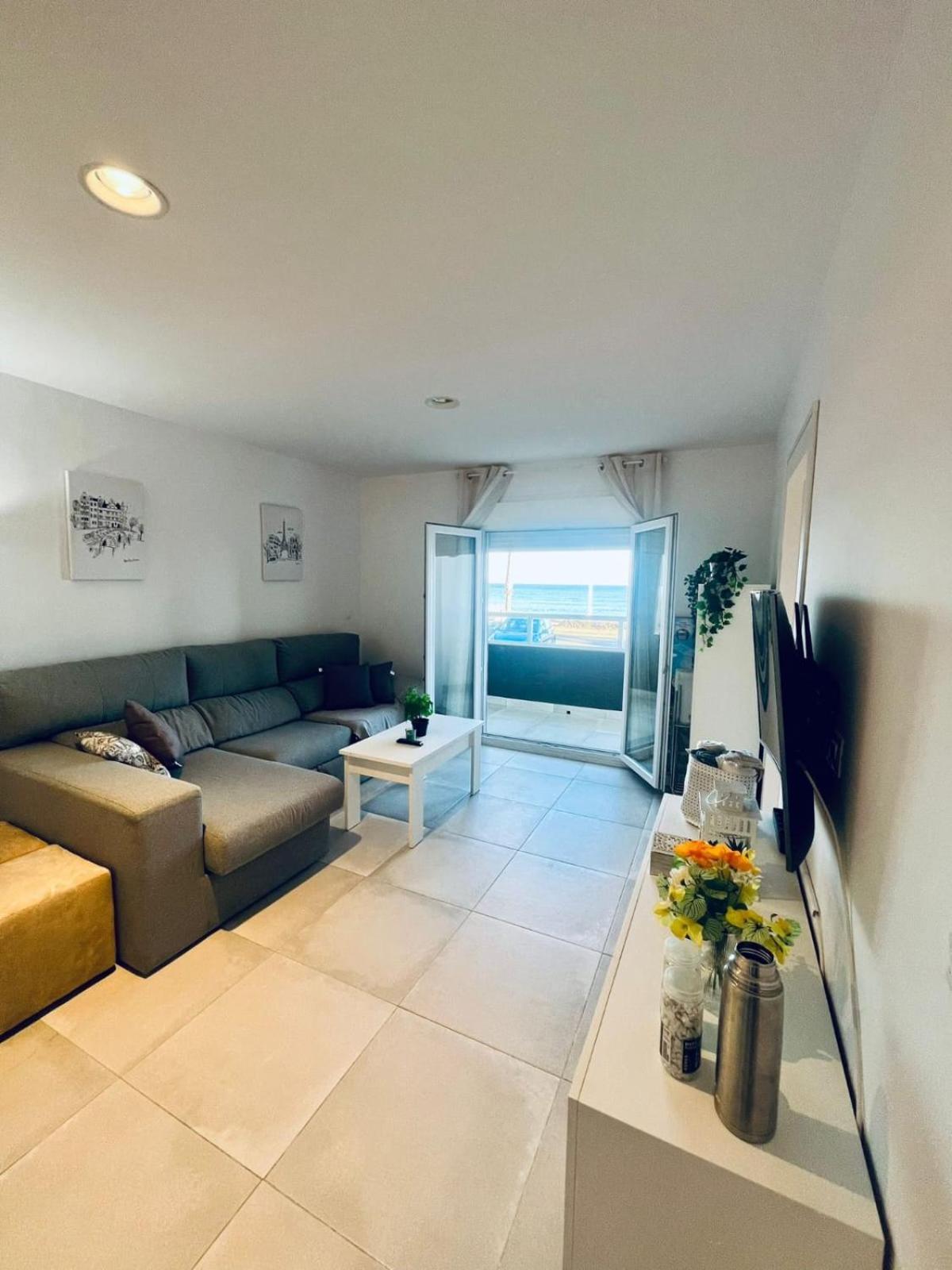 Apartamento 1º Linea De Playa 3 Dormitorios El Puerto  外观 照片